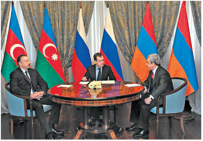 Встреча президентов России, Армении и Азербайджана:  диалог о Карабахе и не только 
