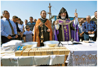 Строящаяся армянская церковь в Якутске освящена 