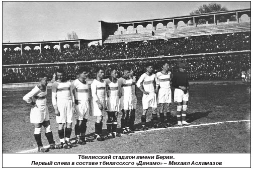 Пионеры тифлисского футбола  и легендарный Михаил Асламазов