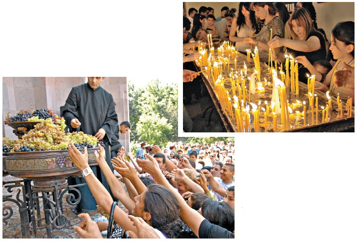 Традиционный праздник в Эчмиадзине