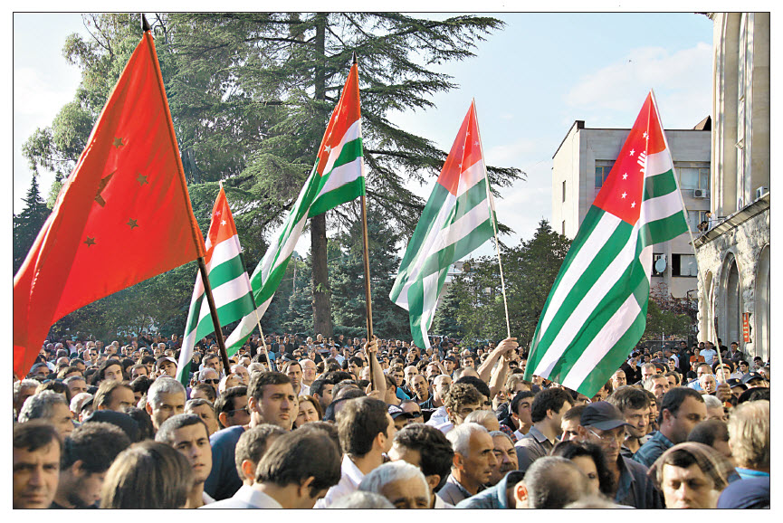 В Абхазии удалось избежать кровопролития