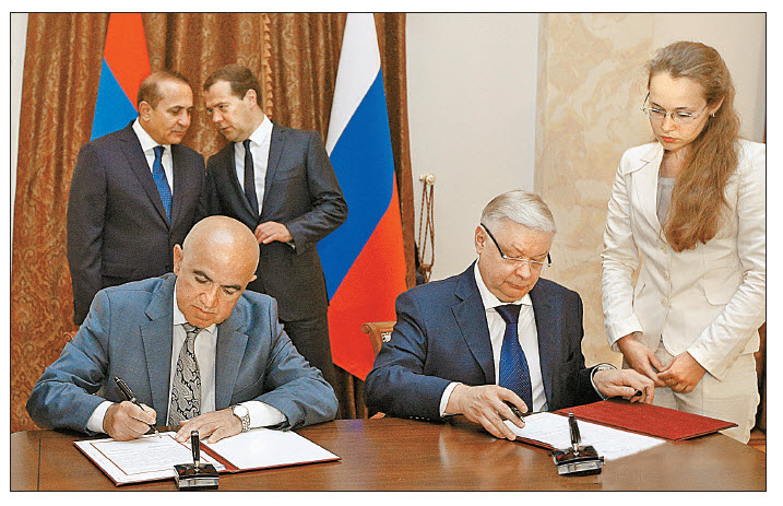 В Сочи состоялась встреча премьер- министров Армении и России