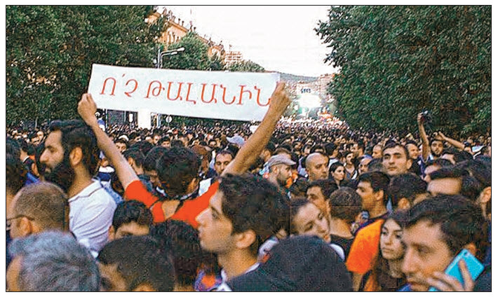 Движение «Нет грабежу!» встраивается в политическую систему Армении