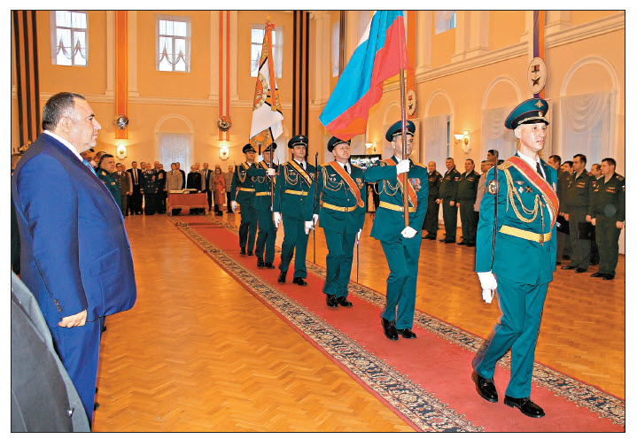 В Михайловской военной артиллерийской академии открыли мемориальную доску  генералу и художнику Николаю Ярошенко