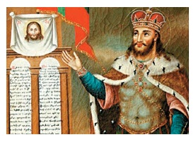 Как Иисус Христос с армянским царем  Абгаром общался
