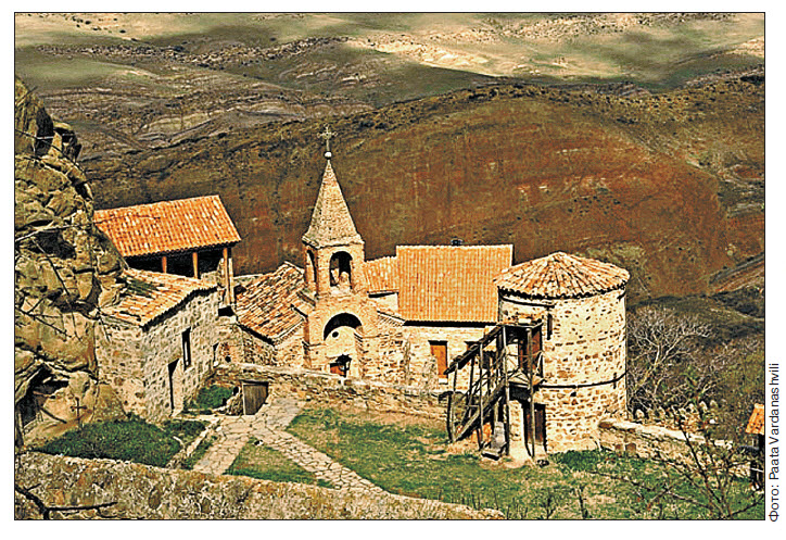 Грузия и Азербайджан делят монастырь Давида Гареджи