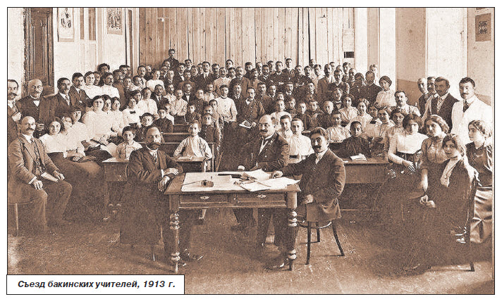 Армянский Баку  в «Кавказском календаре» (1896–1913 гг.). Учебные заведения