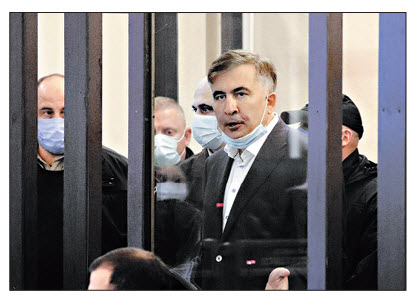 Михаил Саакашвили.  Трибуна или скамья подсудимых?