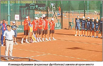 Теннисный зной Еревана